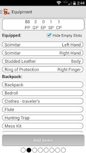 Скачать взломанную Squire - Character Manager Pro [МОД безлимитные деньги] на Андроид - Версия Зависит от устройства apk
