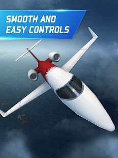 Скачать взломанную Бесплатный 3D-авиасимулятор: самолет изумительный [МОД много монет] на Андроид - Версия 2.1.13 apk