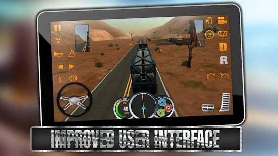 Скачать взломанную Truck Simulator USA [МОД безлимитные деньги] на Андроид - Версия 2.2.0 apk