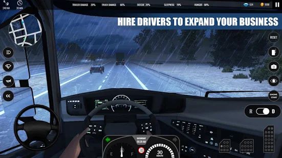 Скачать взломанную Truck Simulator PRO Europe [МОД много монет] на Андроид - Версия 1.2 apk