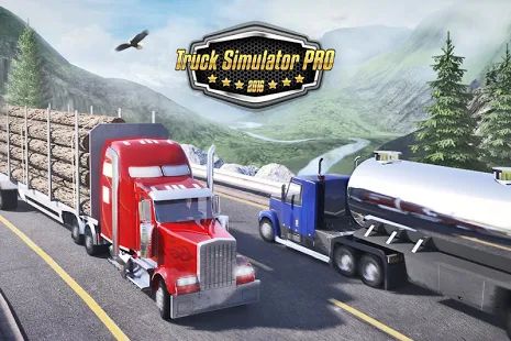 Скачать взломанную Truck Simulator PRO 2016 [МОД открыто все] на Андроид - Версия 2.1.1 apk