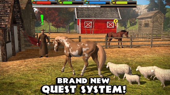 Скачать взломанную Ultimate Horse Simulator [МОД безлимитные деньги] на Андроид - Версия Зависит от устройства apk