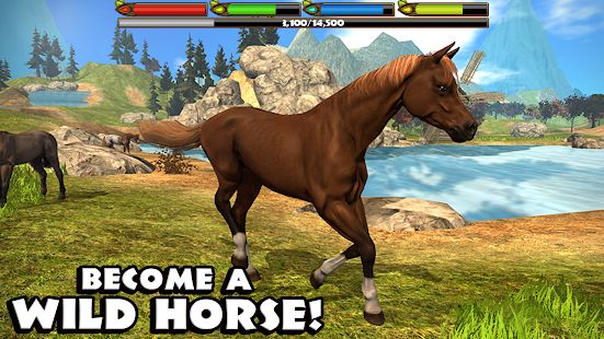 Скачать взломанную Ultimate Horse Simulator [МОД безлимитные деньги] на Андроид - Версия Зависит от устройства apk