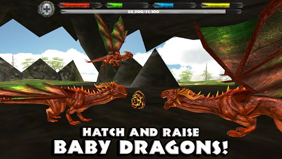 Скачать взломанную World of Dragons: Simulator [МОД безлимитные деньги] на Андроид - Версия Зависит от устройства apk