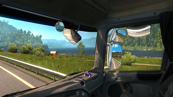 Скачать взломанную Euro Truck Simulator Offroad Cargo Transport [МОД открыто все] на Андроид - Версия 2.0 apk