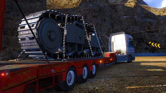 Скачать взломанную Euro Truck Simulator Offroad Cargo Transport [МОД открыто все] на Андроид - Версия 2.0 apk