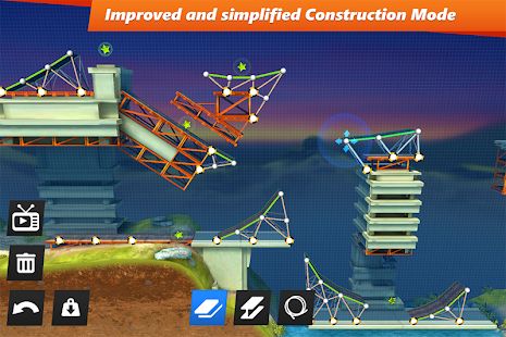 Скачать взломанную Bridge Constructor Stunts [МОД открыто все] на Андроид - Версия 3.0 apk