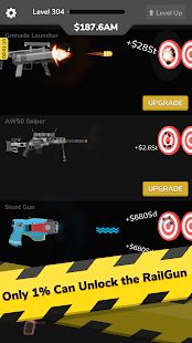Скачать взломанную Gun Idle [МОД открыто все] на Андроид - Версия 1.9.1 apk