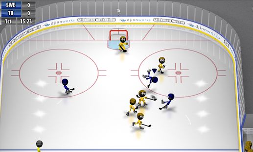 Скачать взломанную Stickman Ice Hockey [МОД открыто все] на Андроид - Версия 2.2 apk
