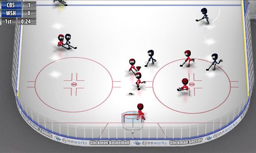 Скачать взломанную Stickman Ice Hockey [МОД открыто все] на Андроид - Версия 2.2 apk