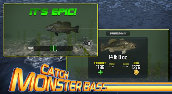 Скачать взломанную Master Bass Angler: Free Fishing Game [МОД открыто все] на Андроид - Версия 0.60.0 apk