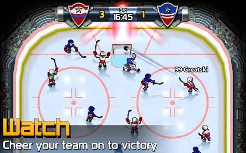 Скачать взломанную BIG WIN Hockey [МОД безлимитные деньги] на Андроид - Версия 4.1.3 apk