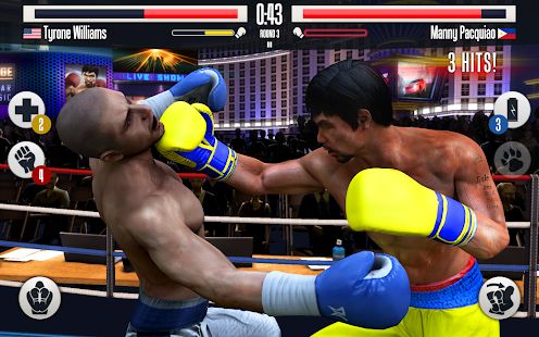 Скачать взломанную Real Boxing Manny Pacquiao [МОД много монет] на Андроид - Версия 1.1.1 apk