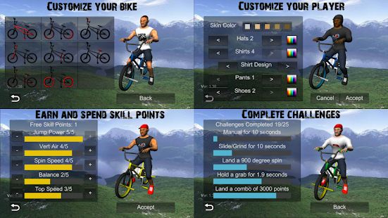 Скачать взломанную BMX Freestyle Extreme 3D [МОД открыто все] на Андроид - Версия Зависит от устройства apk