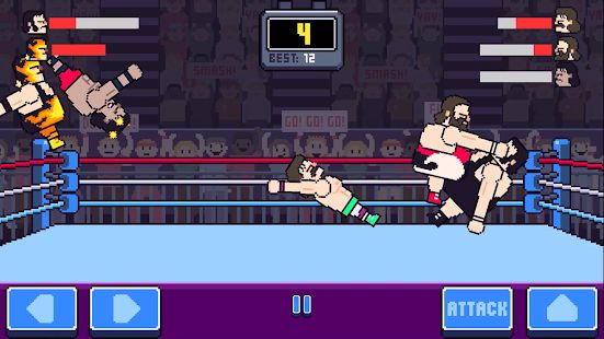 Скачать взломанную Rowdy Wrestling [МОД безлимитные деньги] на Андроид - Версия 1.1.3 apk