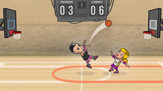 Скачать взломанную Basketball Battle (Баскетбол) [МОД много монет] на Андроид - Версия 2.1.20 apk