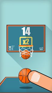 Скачать взломанную Basketball FRVR - Стреляйте обручем и слэм данк! [МОД безлимитные деньги] на Андроид - Версия 2.3.2 apk