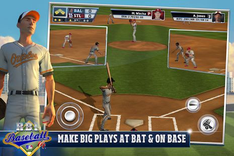 Скачать взломанную R.B.I. Baseball 14 [МОД безлимитные деньги] на Андроид - Версия 1.0 apk