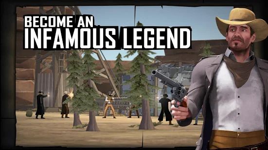 Скачать взломанную Bloody West: Infamous Legends [МОД безлимитные деньги] на Андроид - Версия 1.1.11 apk