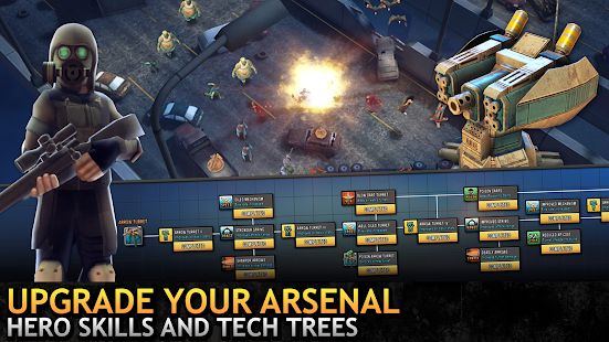 Скачать взломанную Last Hope TD - Zombie Tower Defense Games Offline [МОД открыто все] на Андроид - Версия 3.75 apk