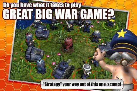 Скачать взломанную Great Big War Game [МОД безлимитные деньги] на Андроид - Версия 1.5.3 apk