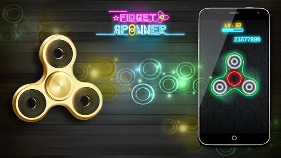 Скачать взломанную Спиннер - Fidget Spinner [МОД много монет] на Андроид - Версия 1.12.5.1 apk