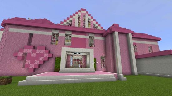 Скачать взломанную Princess House Pink Map For MCPE [МОД безлимитные деньги] на Андроид - Версия 1 apk