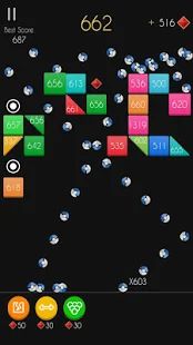 Скачать взломанную Balls Bricks Breaker 2 - Puzzle Challenge [МОД безлимитные деньги] на Андроид - Версия 2.2.207 apk