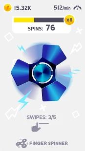 Скачать взломанную Fidget Spinner [МОД много монет] на Андроид - Версия 1.3.3 apk