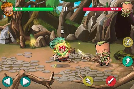 Скачать взломанную Tiny Gladiators [МОД открыто все] на Андроид - Версия 2.4.4 apk