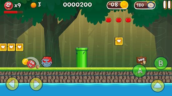 Скачать взломанную Red Ball : Bounce 4 Hero Adventure [МОД много монет] на Андроид - Версия 1.3.1 apk
