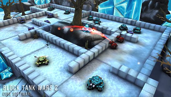 Скачать взломанную Block Tank Wars 2 [МОД открыто все] на Андроид - Версия 2.3 apk