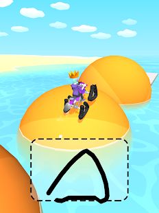 Скачать взломанную Scribble Rider! [МОД много монет] на Андроид - Версия 1.505 apk