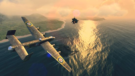 Скачать взломанную Warplanes: WW2 Dogfight [МОД открыто все] на Андроид - Версия 2.0 apk