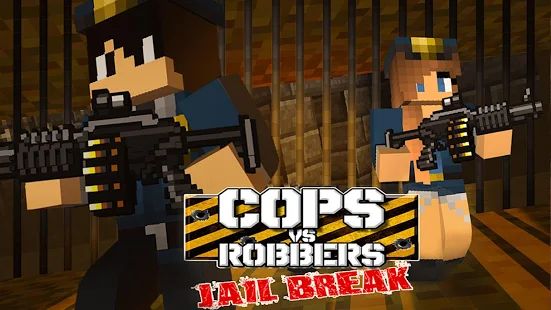 Скачать взломанную Cops Vs Robbers: Jailbreak [МОД много монет] на Андроид - Версия 1.96 apk