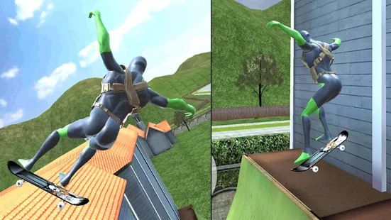 Скачать взломанную Rope Frog Ninja Hero - Strange Gangster Vegas [МОД открыто все] на Андроид - Версия 1.3.3 apk
