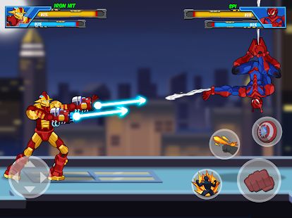 Скачать взломанную Robot Super: Hero Champions [МОД безлимитные деньги] на Андроид - Версия 1.0.7 apk
