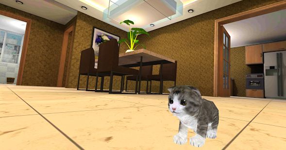 Скачать взломанную Котенок Кошка Симулятор 3D [МОД безлимитные деньги] на Андроид - Версия 2.0.3 apk