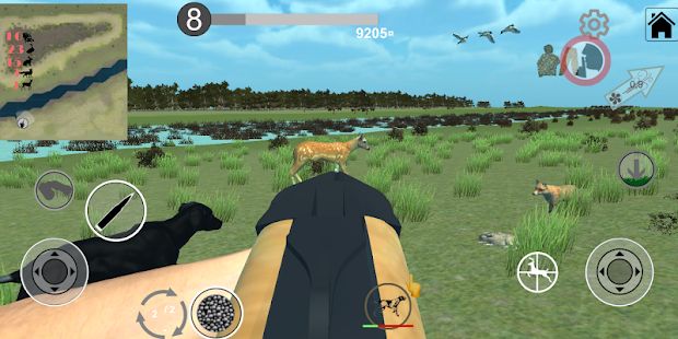 Скачать взломанную Симулятор охоты - игра. [МОД много монет] на Андроид - Версия 5.05 apk