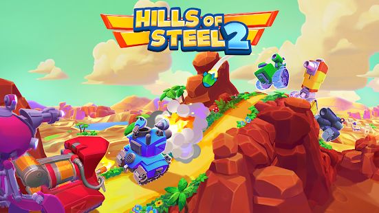 Скачать взломанную Hills of Steel 2 [МОД много монет] на Андроид - Версия 2.2.1 apk