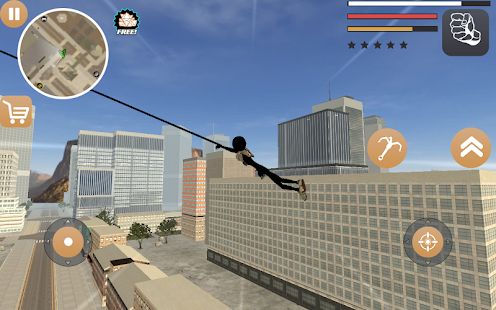 Скачать взломанную Stickman Rope Hero 2 [МОД безлимитные деньги] на Андроид - Версия 2.6.190 apk