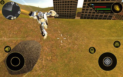 Скачать взломанную Robot Car [МОД много монет] на Андроид - Версия 2.4 apk