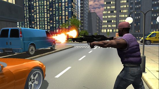 Скачать взломанную Real Crime Simulator Grand City [МОД открыто все] на Андроид - Версия 1.1 apk