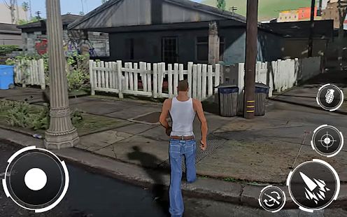 Скачать взломанную Grand Auto Theft Gangsters San City Andreas [МОД много монет] на Андроид - Версия 1.1 apk