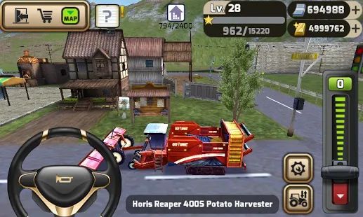 Скачать взломанную Симулятор фермера 3D [МОД безлимитные деньги] на Андроид - Версия 1.0.3 apk