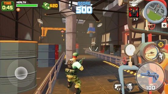 Скачать взломанную Gangster City- Open World Shooting Game 3D [МОД много монет] на Андроид - Версия 1.0.4 apk