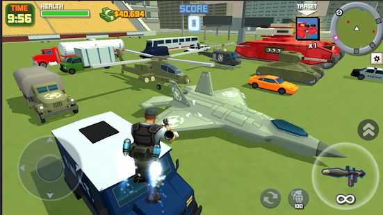 Скачать взломанную Gangster City- Open World Shooting Game 3D [МОД много монет] на Андроид - Версия 1.0.4 apk