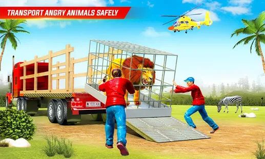 Скачать взломанную Farm Animal Transport Truck Driving Simulator [МОД много монет] на Андроид - Версия 23 apk