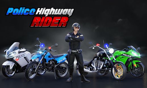 Скачать взломанную полицейский мотоцикл шоссе наездник гоночные игры [МОД много монет] на Андроид - Версия 67 apk