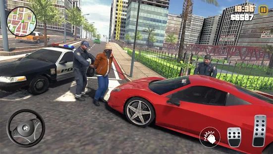 Скачать взломанную Grand Gangster Auto Crime - Theft Crime Simulator [МОД открыто все] на Андроид - Версия 1.1.5 apk